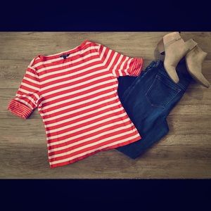 Ralph Lauren 3/4 length Sleeve Top